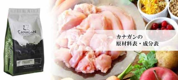 カナガンは成長期に最適な栄養が豊富